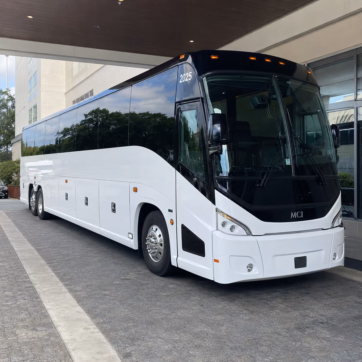 gastonia 54 passenger charter bus