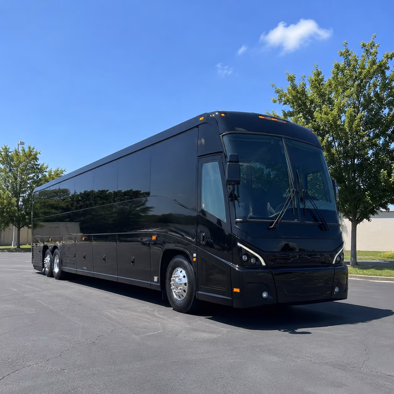 gastonia 56 passenger charter bus