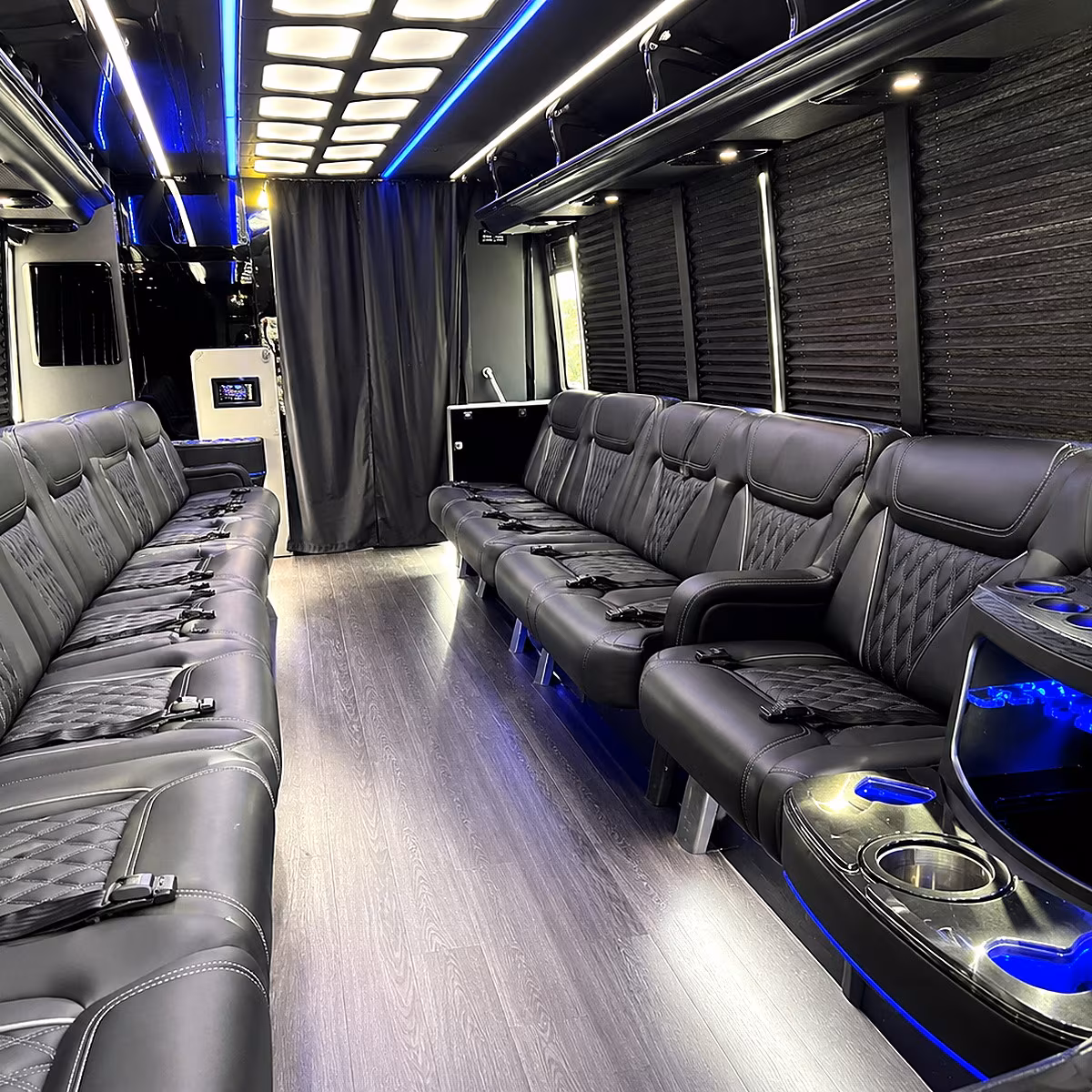 gastonia party bus inside