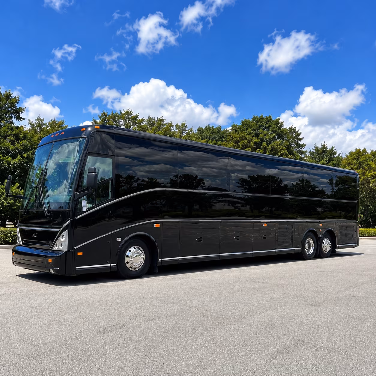 gastonia private event charter bus rental