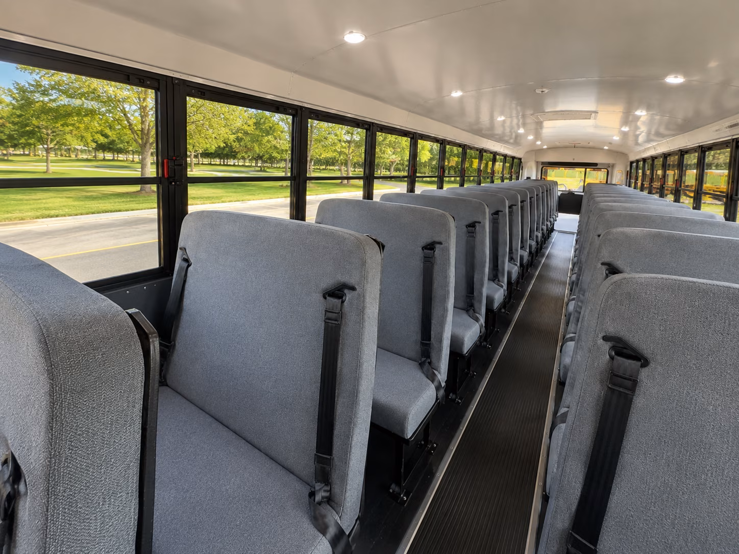 gastonia school bus inside