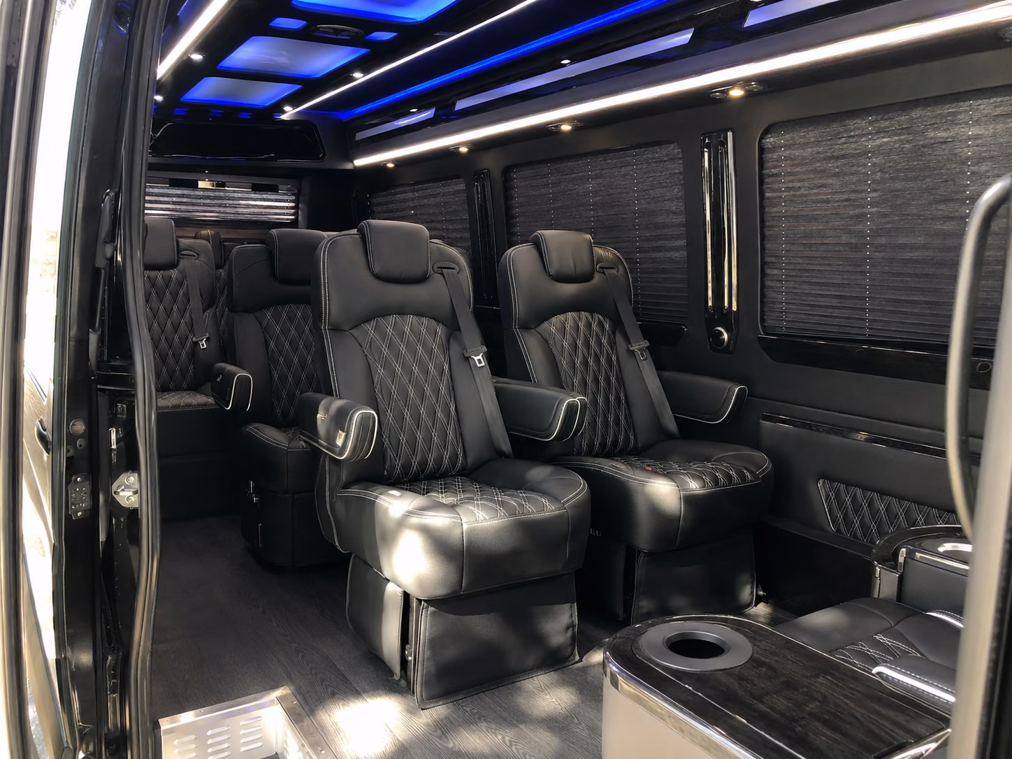 gastonia sprinter van with driver inside