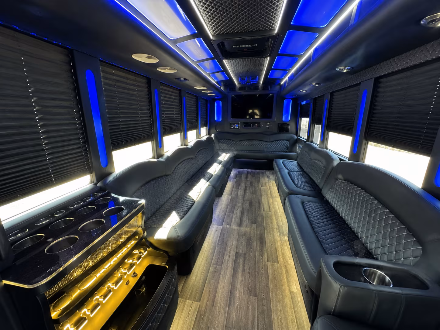 party buses to truliant amphitheater and outdoor amphitheater shows